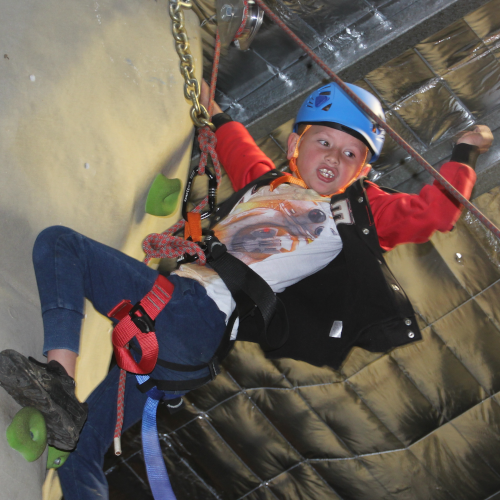Indoor Rock Climbing